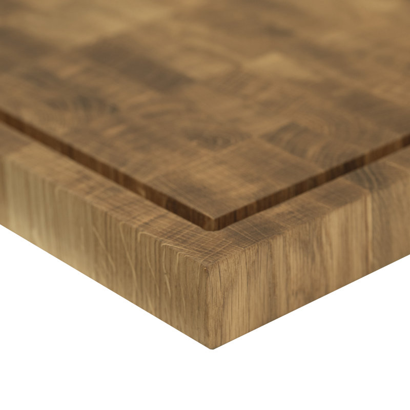 16'' x 12'' Acacia End Grain Reversible Chopping Block