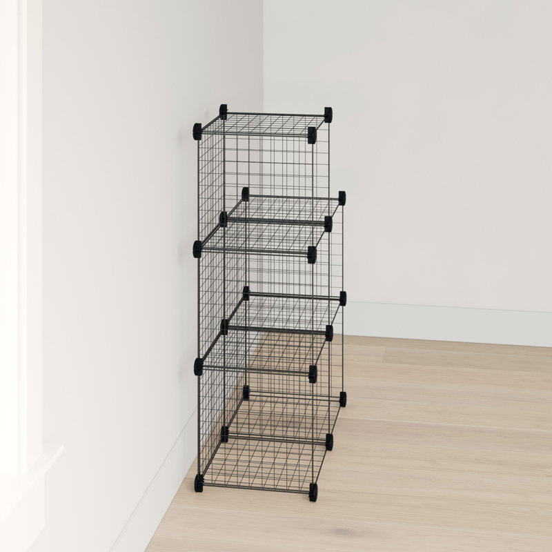 Perlo 35.6cm H x 35.6cm W Steel Not A Bookcase Bookcase