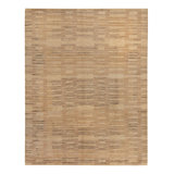 Natural Contemporary Silk Rug - 8' x 10'