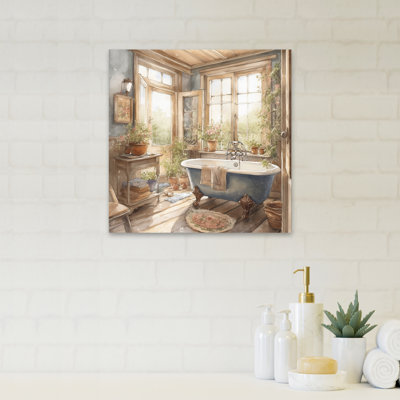 «Vem Old Farmhouse Bathaign IV», reproduction sur toile