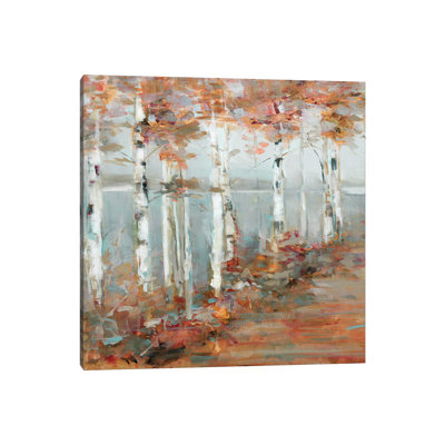 Birch Walk I- Gallery-Wrapped Canvas Giclée