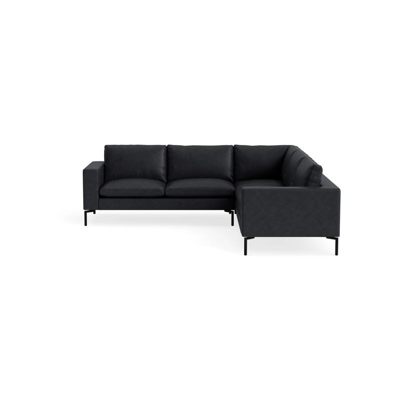 Nouveau canapé modulaire standard, Cuir granite, Right Hand