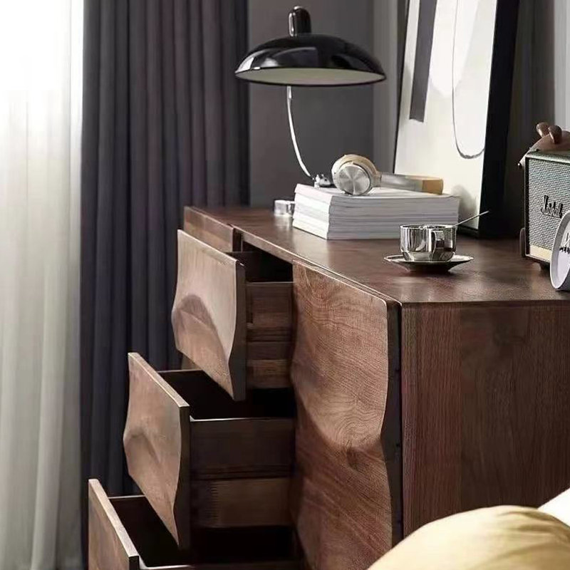 Armoire d'entrée Mid-Century, H 31,5 po x l 70,9 po x P 17,7 po