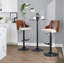 Tabouret pivotant à hauteur réglable Lakyia-90988310