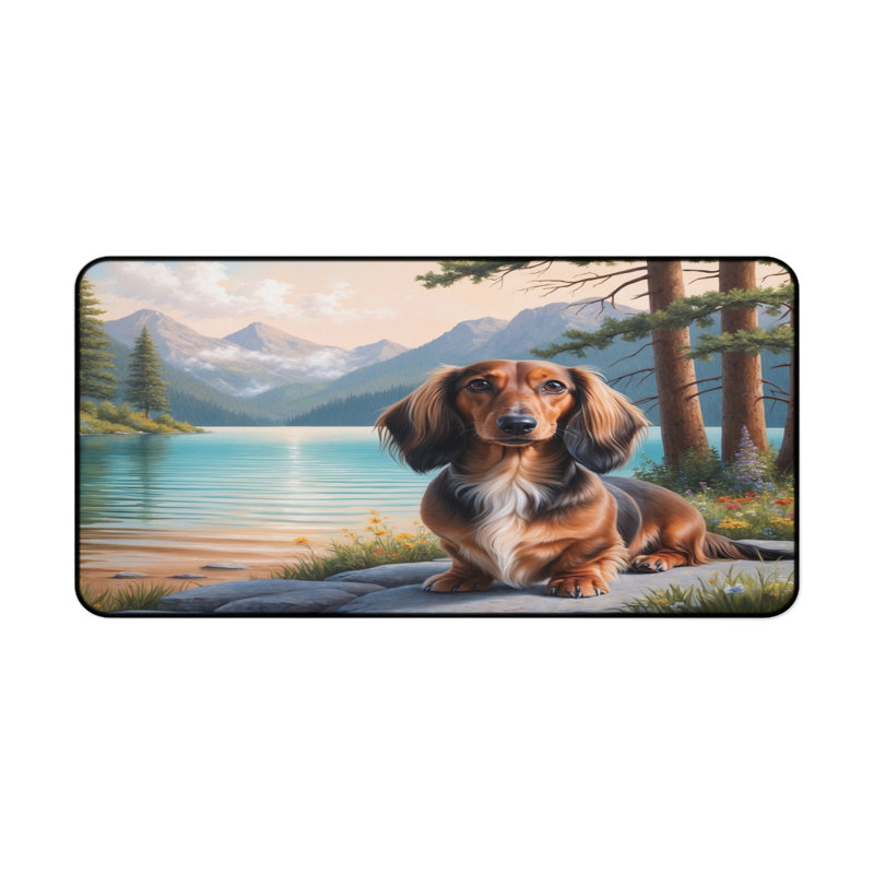 Polyester Desk Pad, 23.6x13.8