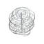 Cyclone 36 - Light Chandelier