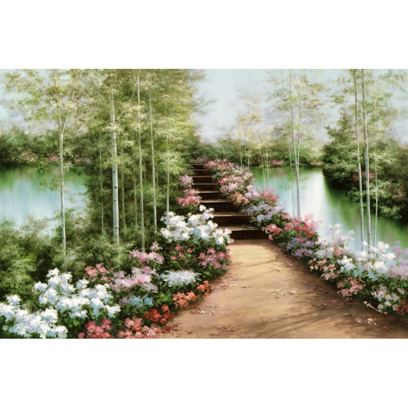 Pont de fleurs, H 16 po x l 24 po