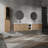 Sophisticated Wall-Mounted Bathroom Vanity With Practical Features