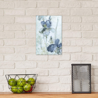 Morning Iris 1 Piece Wrapped Canvas Painting