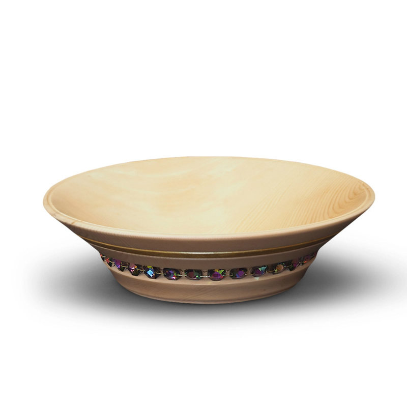 Ensemble de bols de service Manara, Brun / velours Valentinite, 15.16", 3