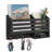 The Easy Mounted Key Rack and Mail Organizer with Store Shelf and Four Sturdy Keys Hooks Decor