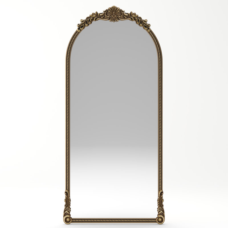 Miroir en relief ovale rétro 73,33 pouces, décoration murale élégante, antirouille et incassable