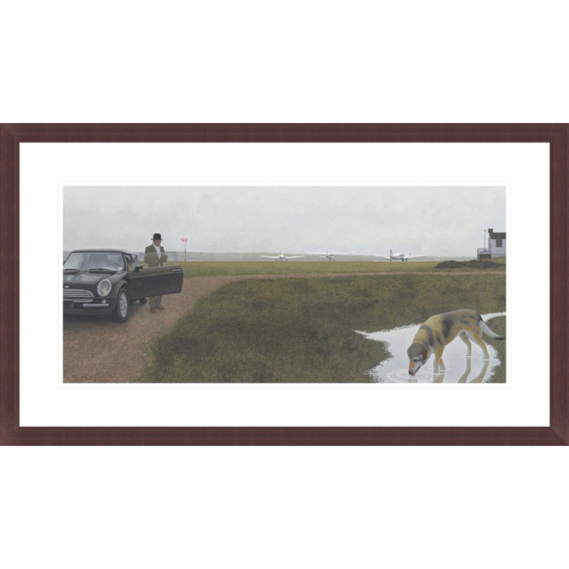 Waterville by Alex Colville -Framed Giclee Print, H 16,74 po x l 29,5 po