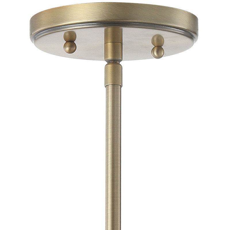 Jacere 1 - Light Pendant, White, Brass Gold