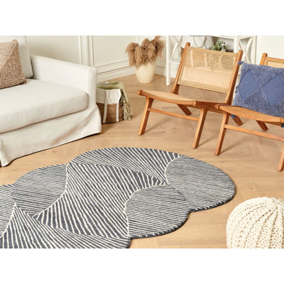 Oval Randolph Wool Hand Woven 140cm X 200cm Area Rug
