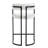 Modern Upholstered Counter Stools with Armrests and Footrests-1574218024-1574218023