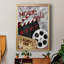 «Movie Night II», toile encadrée de qualité supérieure - prête à être accrochée-262155207-262155206