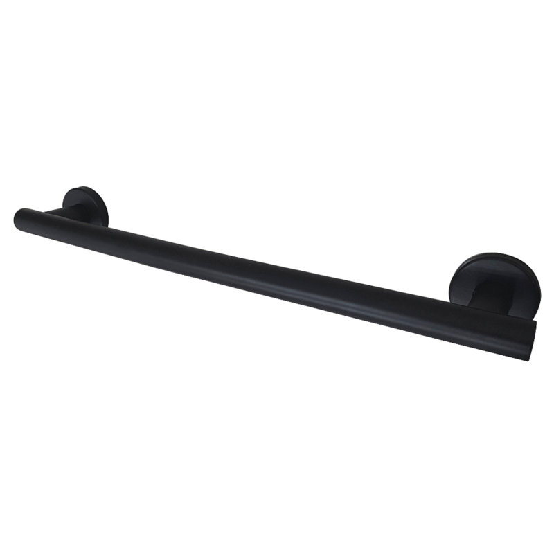Kingston Brass Berwyn Grab Bar, 33.13" W, Matte Black