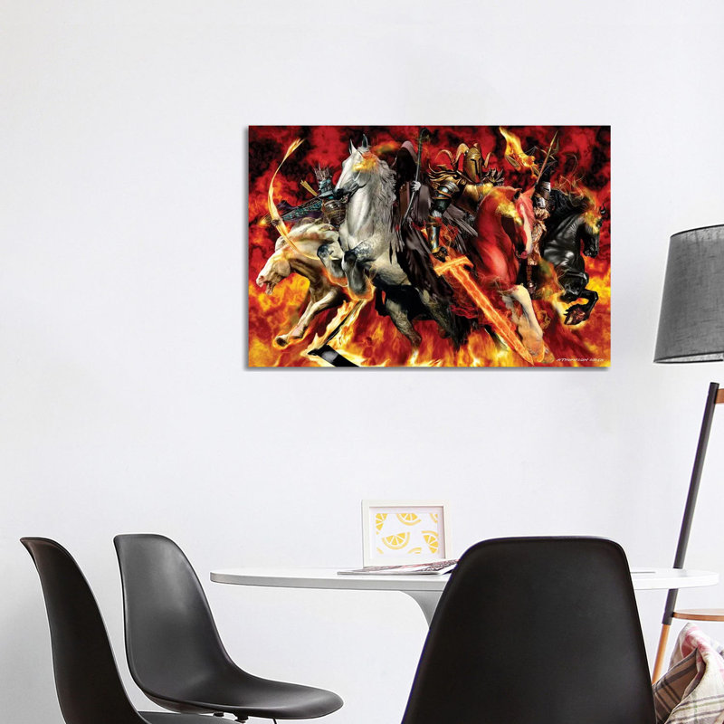 4 Horseman by Ruth Thompson - Gallery-Wrapped Canvas Giclée on Canvas, Wrapped Canvas, 66.04 cm H x 45.72 cm W x 3.175 cm D