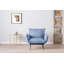 Fauteuil en polyester l 37,4 po Allessio-1230758403