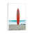 White Floater Framed