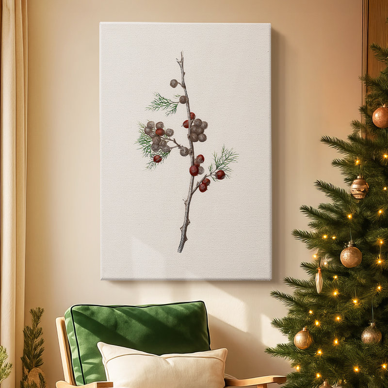 Pearled Lantern Serenade Gallery Wrapped Canvas, 18" H x 12" W
