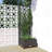 Ebern Designs Garden Planter With Trellis 15.7"X15.7"X47.8" PP-1573070595