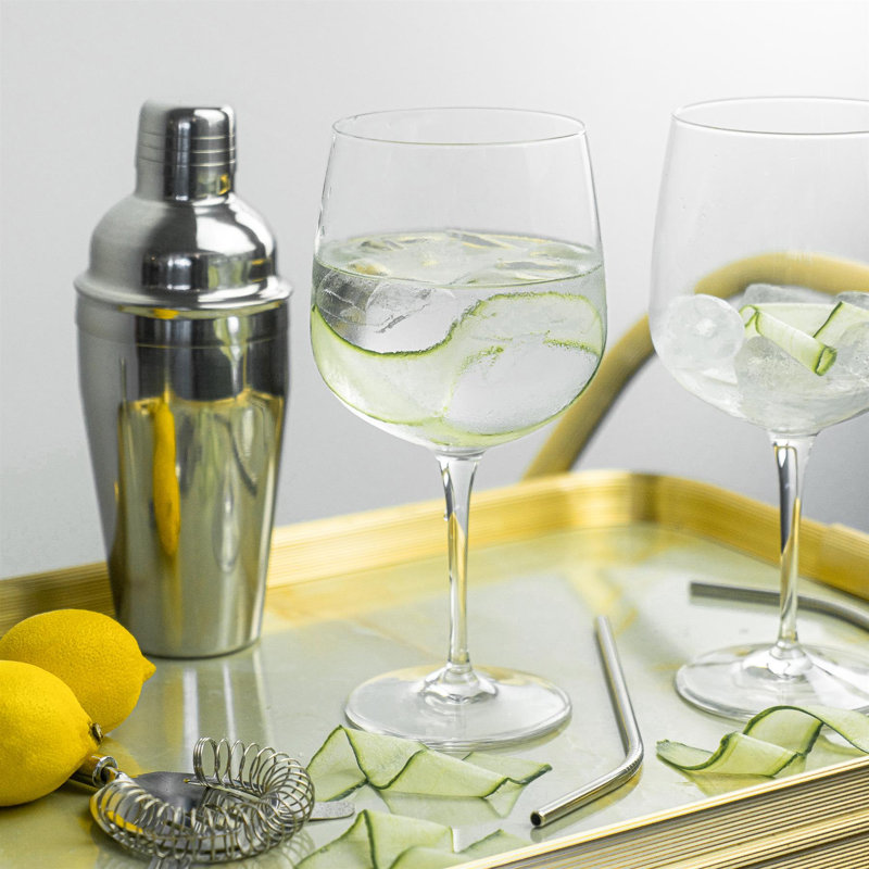 Premium Gin Glasses - 755ml, 12