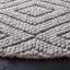 Tapis géométrique en laine / coton tissé à la main Russo-137459206