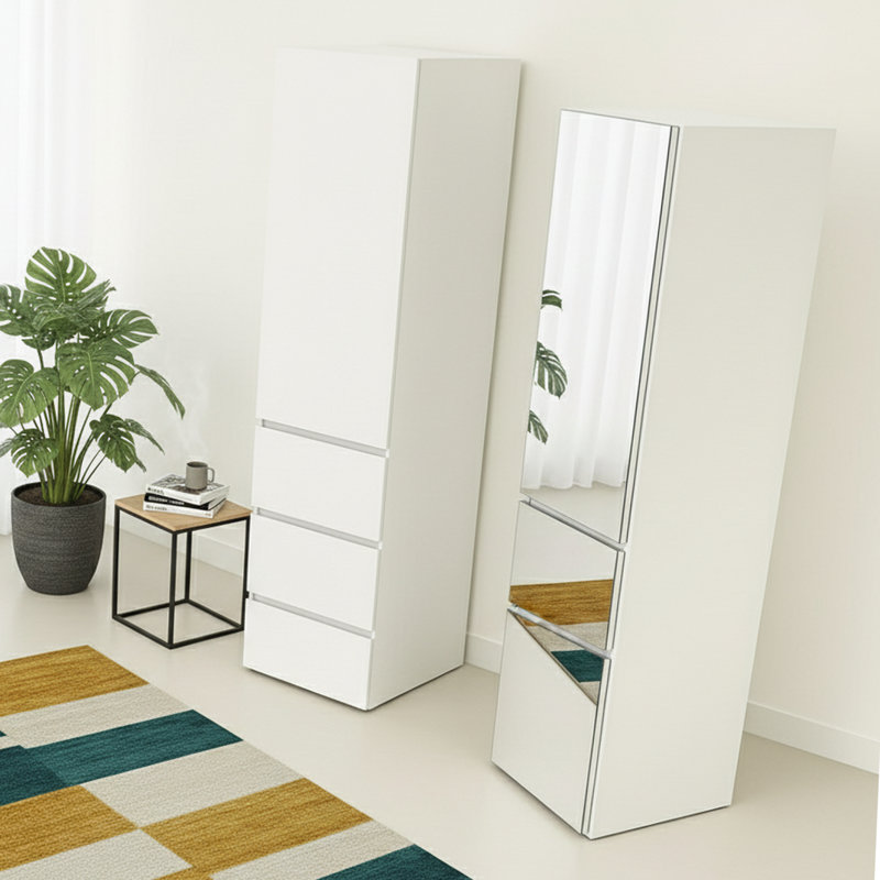 Système d'organisation modulaire (l 30 po x H 72 po) | Assemblage sans outil | Garde-robe portable haute capacité
