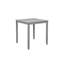 Table de salle à manger à hauteur de comptoir carrée pour 4, 5 pièces avec chaises rembourrées, surface de cuisine intérieure confortable