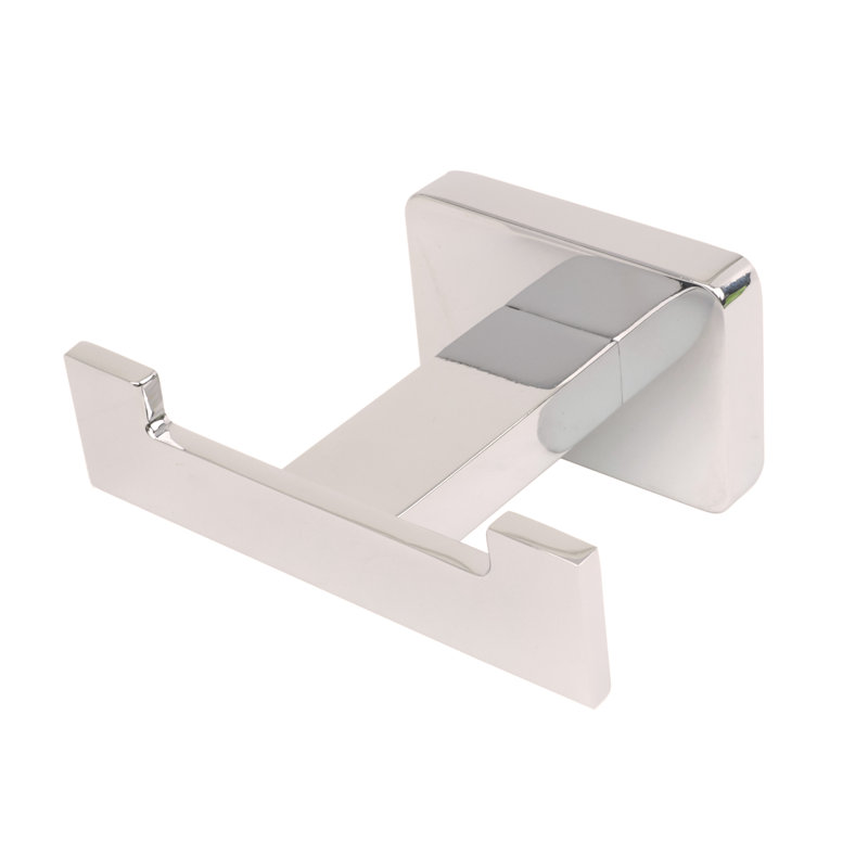 Chicago Wall Mounted Robe Hook, Polished Nickel