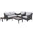 Portola 4 - Person Patio Conversation Set with Cushions-1416653439