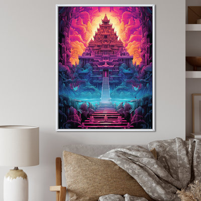 " Thai Buddhist Temple Spiritual Dreamscape "