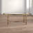 Allyance Glass Top Single Coffee Table