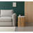 Oakish Marble Side Table