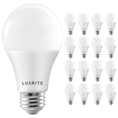 15 Watt (100 Watt Equivalent), A19 LED, Dimmable Light Bulb, E26/Medium (Standard) Base