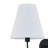 Shae Metal Wall Sconce, Black