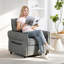 Faux Leather Armchair