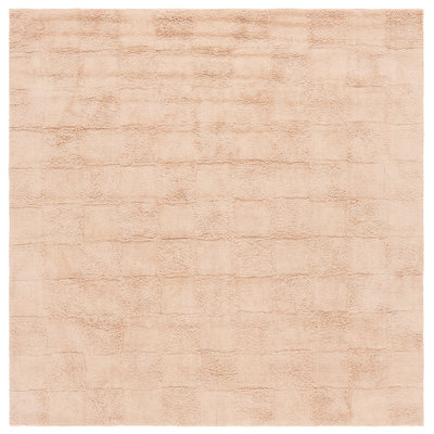 Zeyan Handtufted Recycled Cotton Machine Washable Solid Color Rug