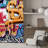 Vibrant Graffi Street Paint Peel & Stick Abstract Border-93867971