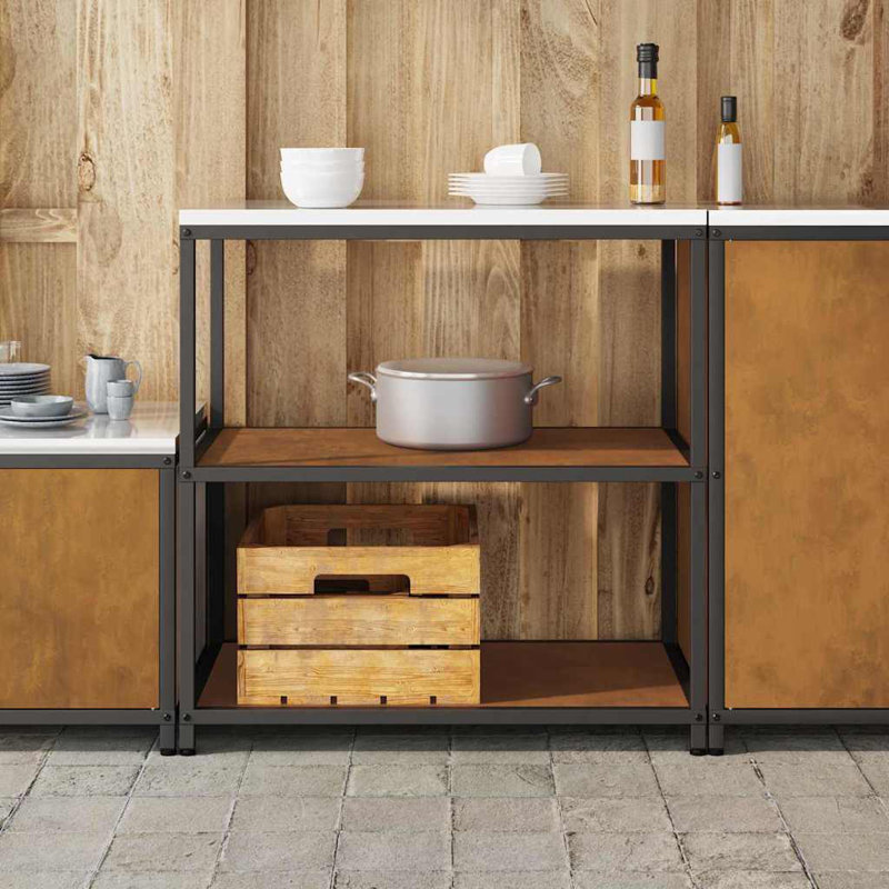Vidaxl  Storage Kitchen Cabinet Set