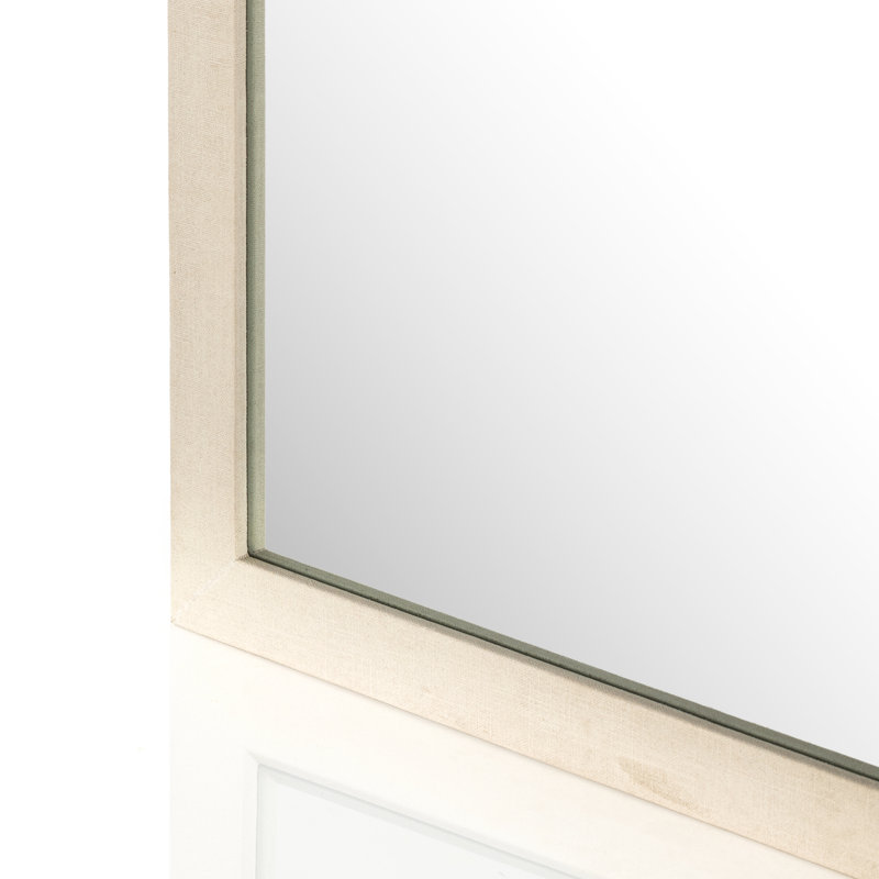 Cressida Arch Linen Mirror