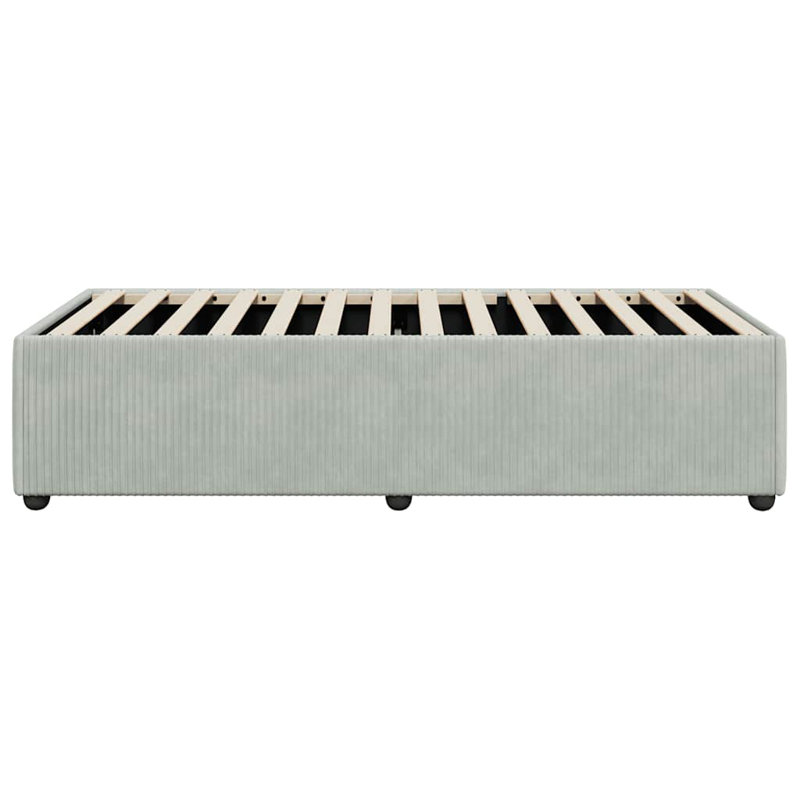 Structure de lit gris clair TG, Gris clair