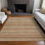 Tapis terre cuite intérieur / extérieur lavable à la machine Claudian ACN1625-104236587