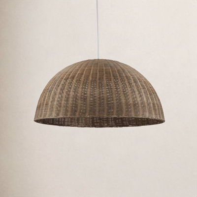 Pippa 1-Light Rattan Woven Pendant