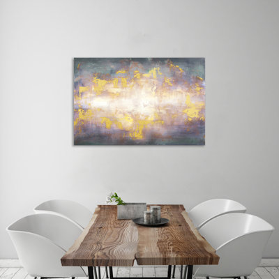 " Sunrise Pastel Abstract II " by Tre Sorelle Studios