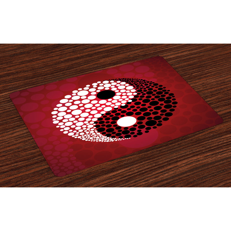Mccary Ying Yang Cosmos Sign Placemat