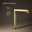 Components Bathroom Sink Spout With Row Design