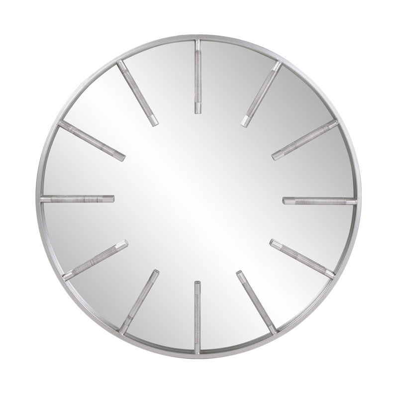 Aile Metal Round Mirror